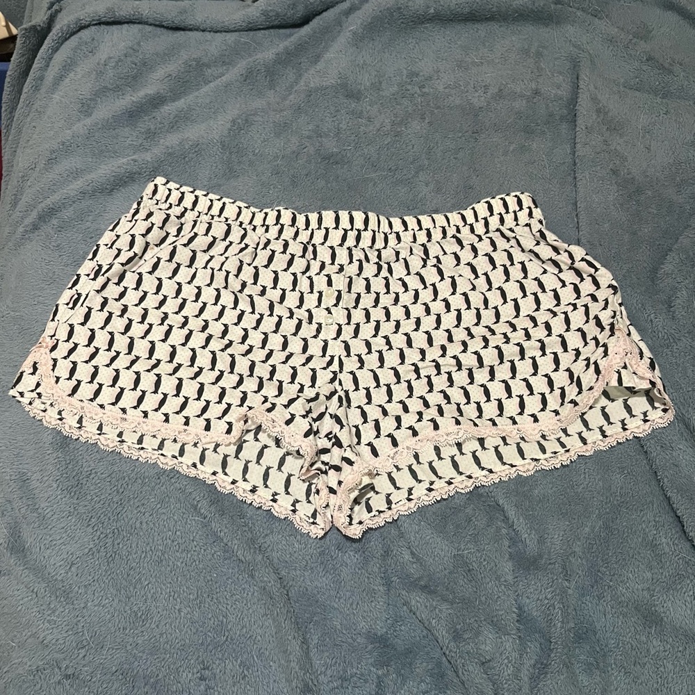 Victoria Secret Penguins PJ Pajama Shorts